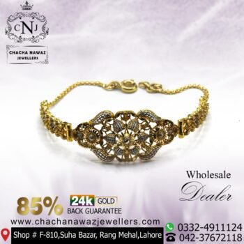 Gold Bracelet Design 023