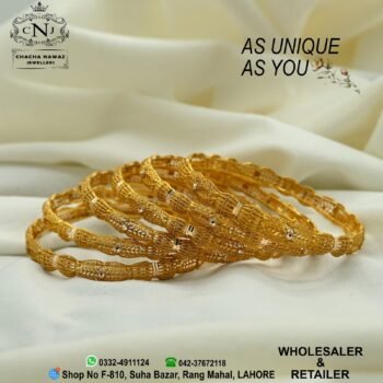 Gold Bangle Design 034