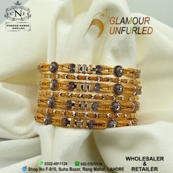 Gold Bangle Design 035