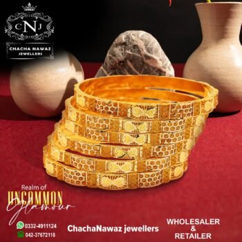 Gold Bangle Design 037