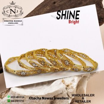 Gold Bangle Design 038