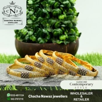Gold Bangle Design 046