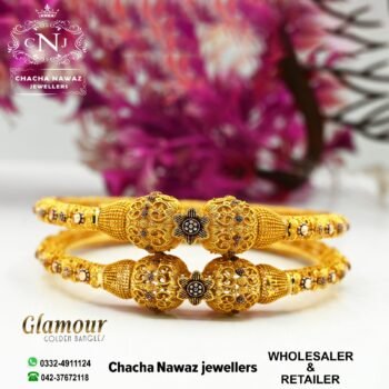 Gold Bangle Design 059