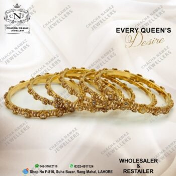 Gold Bangles Design 018