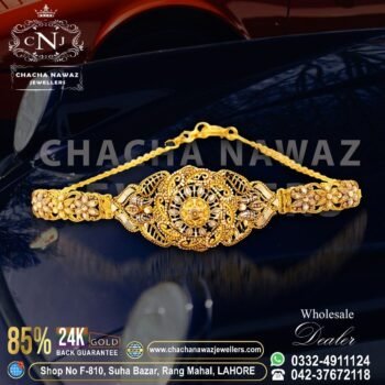 Gold Bracelet Design 022