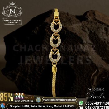 Gold Bracelet Design 002