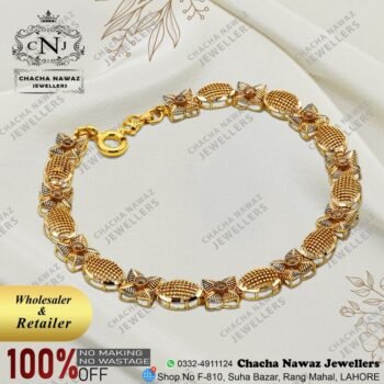 Gold Bracelet Design 009