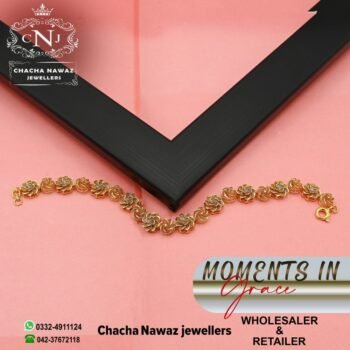 Gold Bracelet Design 027