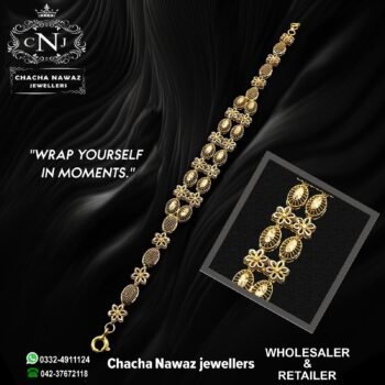 Gold Bracelet Design 019