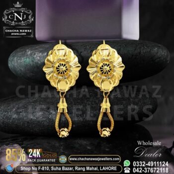Gold Earring Design 002