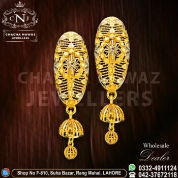 Gold Earring Design 006