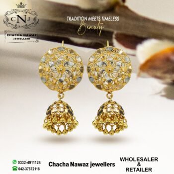 Gold Earring Design 018