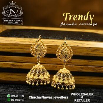 Gold Earring Design 021