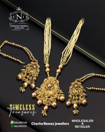 Gold Mala Set Design 010