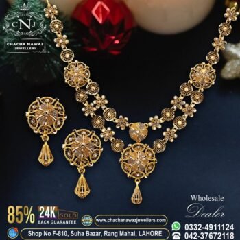 Gold Necklace Design 002