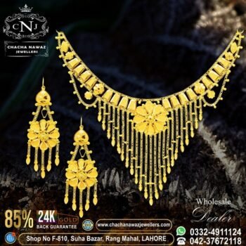 Gold Necklace Design 006
