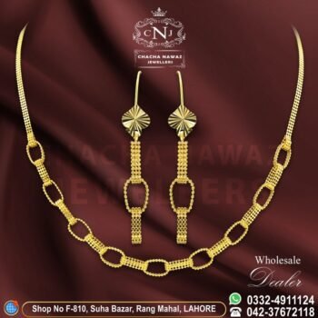 Gold Necklace Design 009