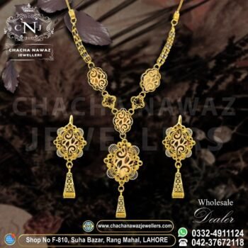 Gold Necklace Design 013