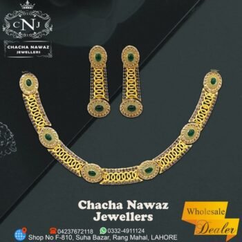 Gold Necklace Design 021