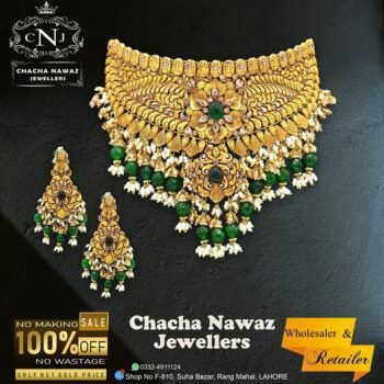 Gold Necklace Design 026