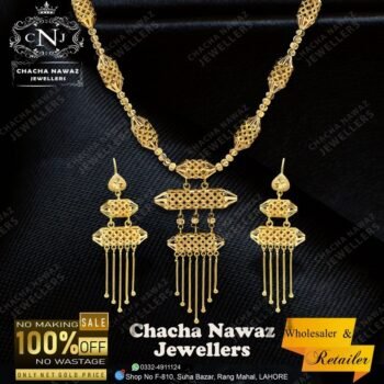 Gold Necklace Design 034