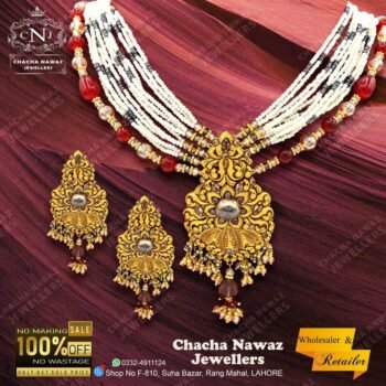 Gold Necklace Design 035