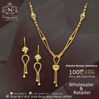Gold Necklace Design 036