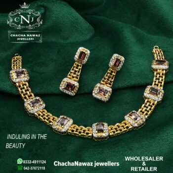 Gold Necklace Design 055