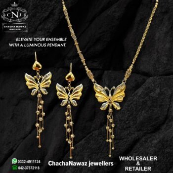 Gold Necklace Design 058