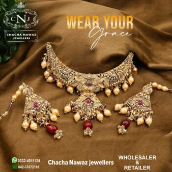 Gold Necklace Design 062