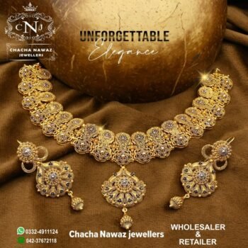 Gold Necklace Design 063