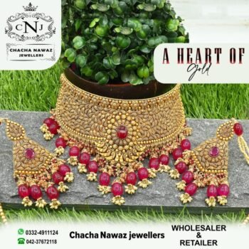 Gold Necklace Design 066