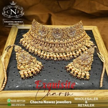 Gold Necklace Design 069