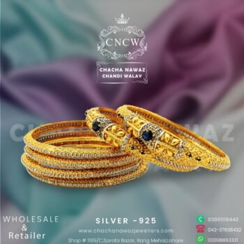Silver Bangles Design 006