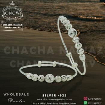 Silver Bracelet Design 012