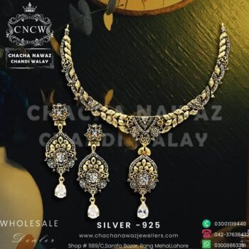 Silver Necklace Design 004