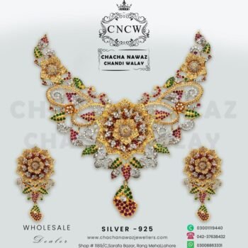 Silver Necklace Design 007