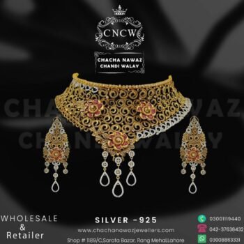 Silver Necklace Design 022