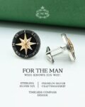 Silver Cufflinks Design 001