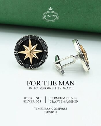 Silver Cufflinks Design