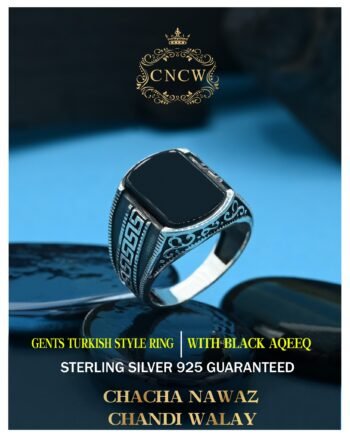 Silver Men's Ring Design