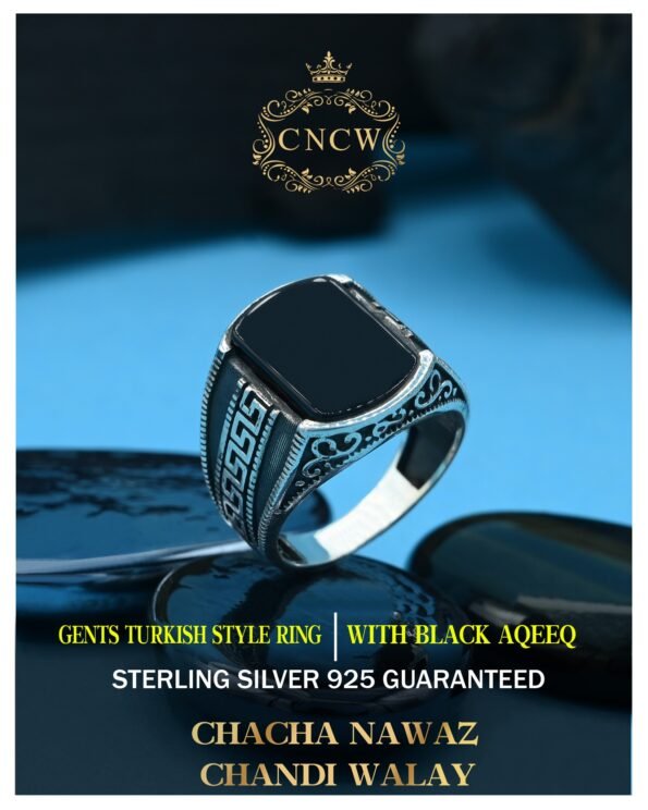 Silver Men's Ring Design