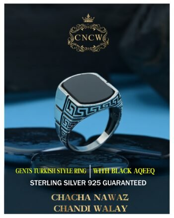 Silver Men's Ring Design