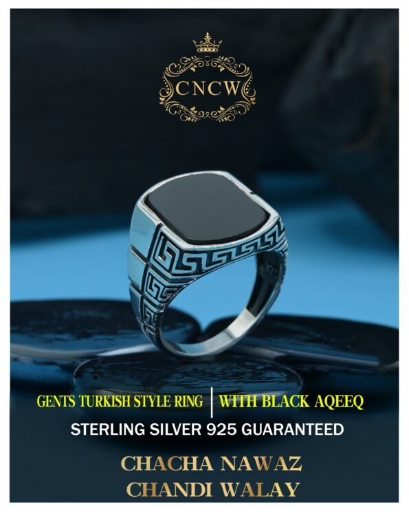 Silver Men's Ring Design
