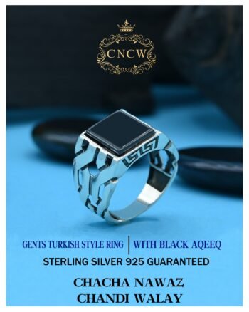 Silver Men's Ring Design